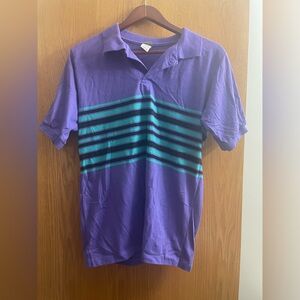Vintage OP Ocean Pacific Sunwear Striped Polo Mens M Medium Surf Skate Shirt